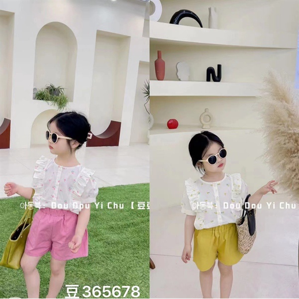 Set bộ bé gái QC 6613