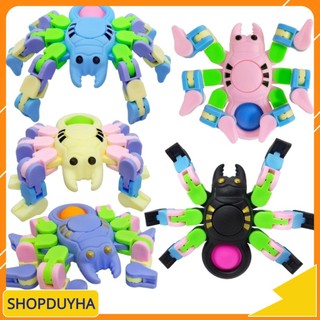 Đồ chơi con quay spinner nhện vui nhộn