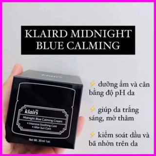 Kem Dưỡng Phục Hồi Da DEAR KLAIRS Midnight Blue 30ml s2