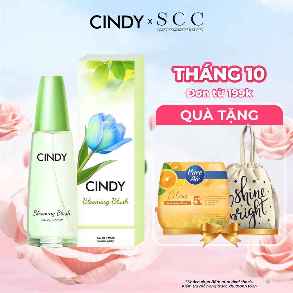 Nước hoa nữ Cindy Blooming Blush hương dịu dàng 50ml