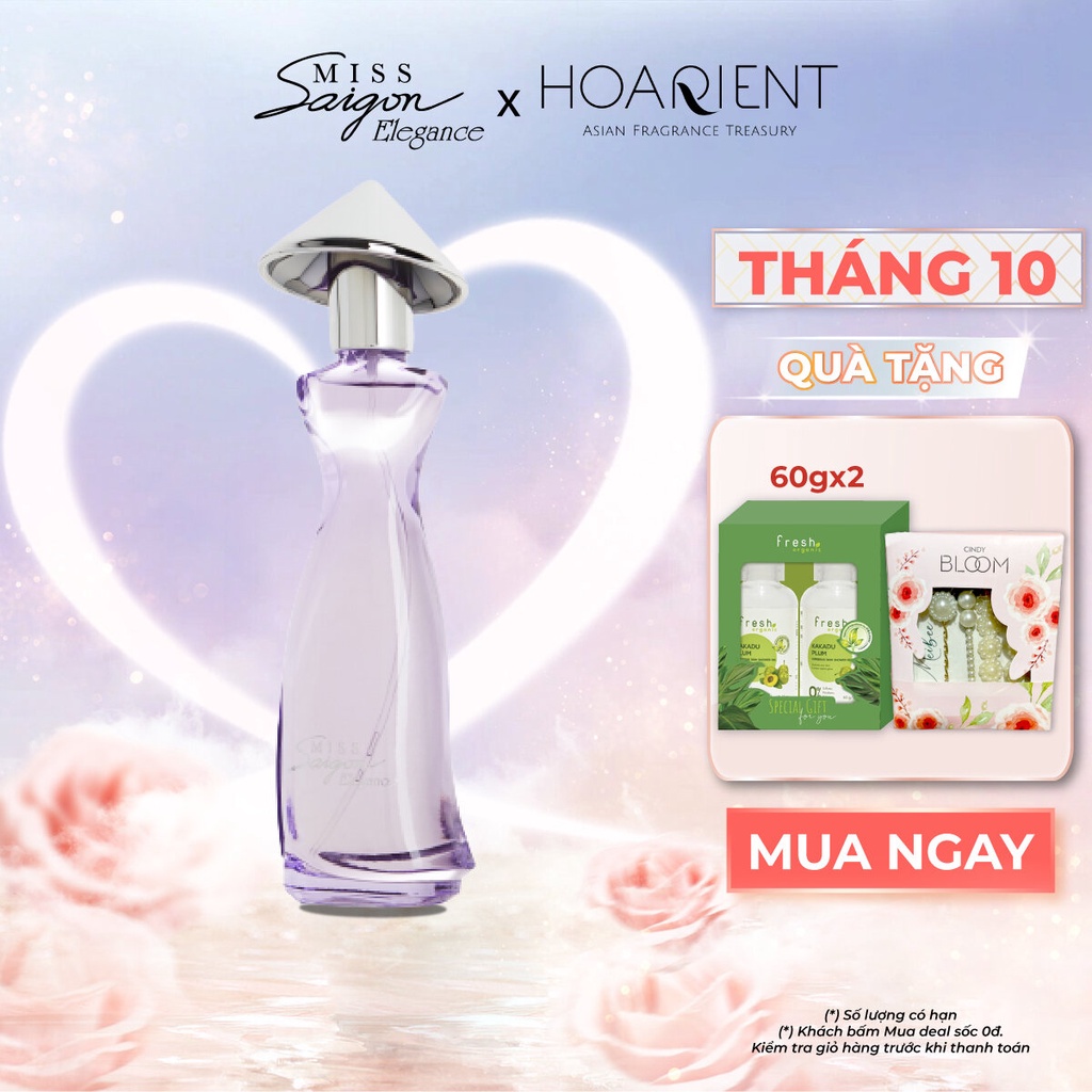 Nước Hoa nữ Miss Saigon Elegance Amethyst 50ml - Hương Quyến Rũ