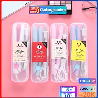 Máy duỗi tóc ,Máy Duỗi Uốn  Mini, Máy Làm Tóc,Duỗi Tóc,Ép Tóc,Kẹp Tóc Mini, Phụ kiện làm tóc xinh - Giadungnhanh