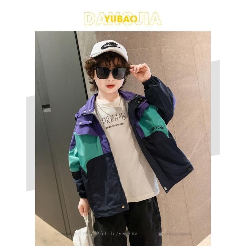 Áo Khoác Phong Cách Mới Cho Bé Trai Thời Trang Xuân Thu 2022