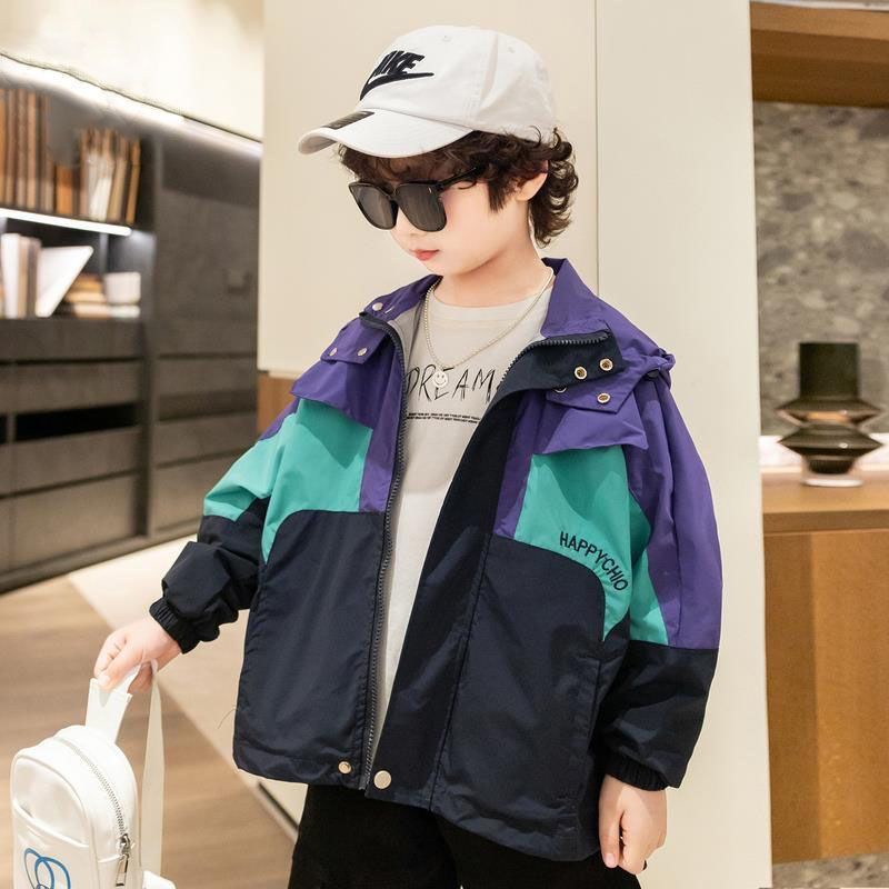 Áo Khoác Phong Cách Mới Cho Bé Trai Thời Trang Xuân Thu 2022