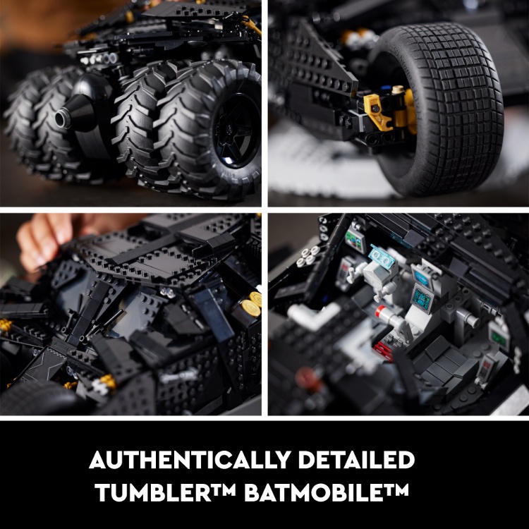 [Mã LIFEMC06DBAU giảm 50k đơn 350k] LEGO ADULTS 76240 Siêu Xe Chiến Đấu Batmobile Tumbler (2049 chi tiết)