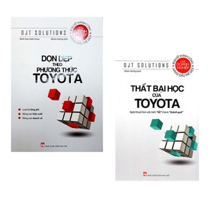 Sách- combo dọn dẹp theo phương thức toyota + thất bại học của toyota