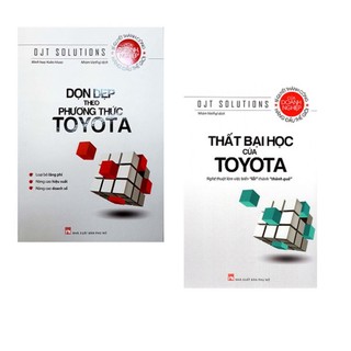 Sách - combo dọn dẹp theo phương thức toyota + thất bại học của toyota