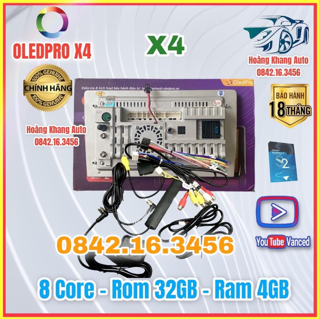 Màn hình android OLED C8 New - OLEDPRO X4 theo xe Ford Transit 2011 - 2021 kèm dưỡng và jack nguồn zin theo xe.