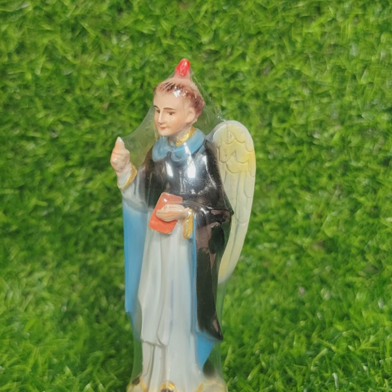 Mô hình tượng Thánh Vinh Sơn cao 15cm, chất liệu nhựa Composite, tượng thờ công giáo trang trí bàn học bàn làm việc