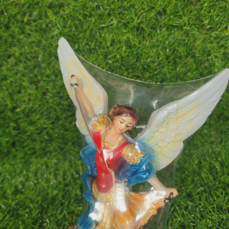 Mô hình tượng Tổng Lãnh Thiên Thần Micae cao 20cm , tượng Công giáo mini