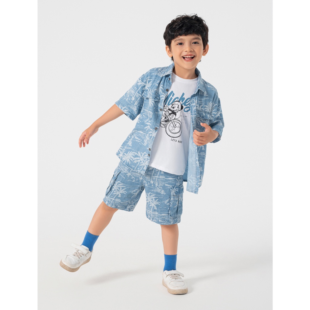 Quần sóoc denim bé trai CANIFA 2BS22C010