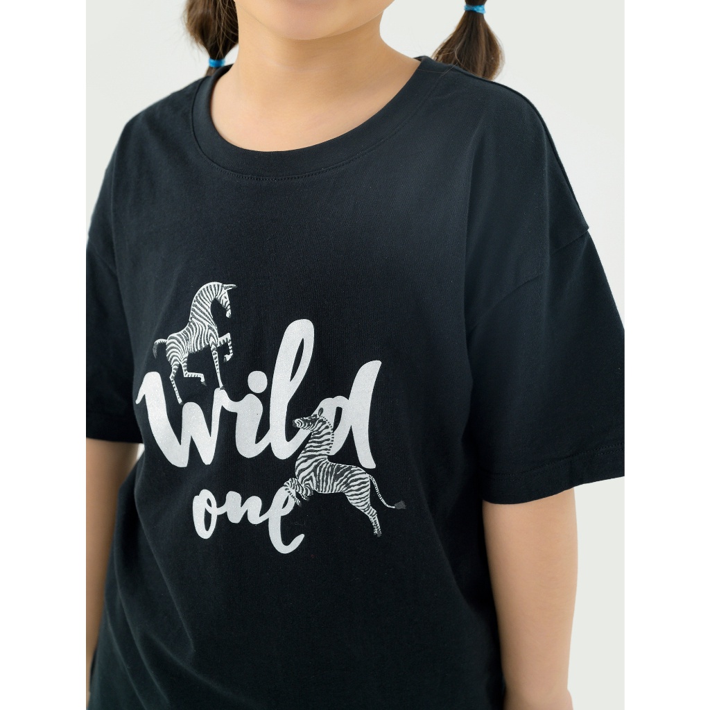 Áo phông bé gái CANIFA chất liệu 100% cotton in hình hoạt tiết dễ thương 1TS22S015