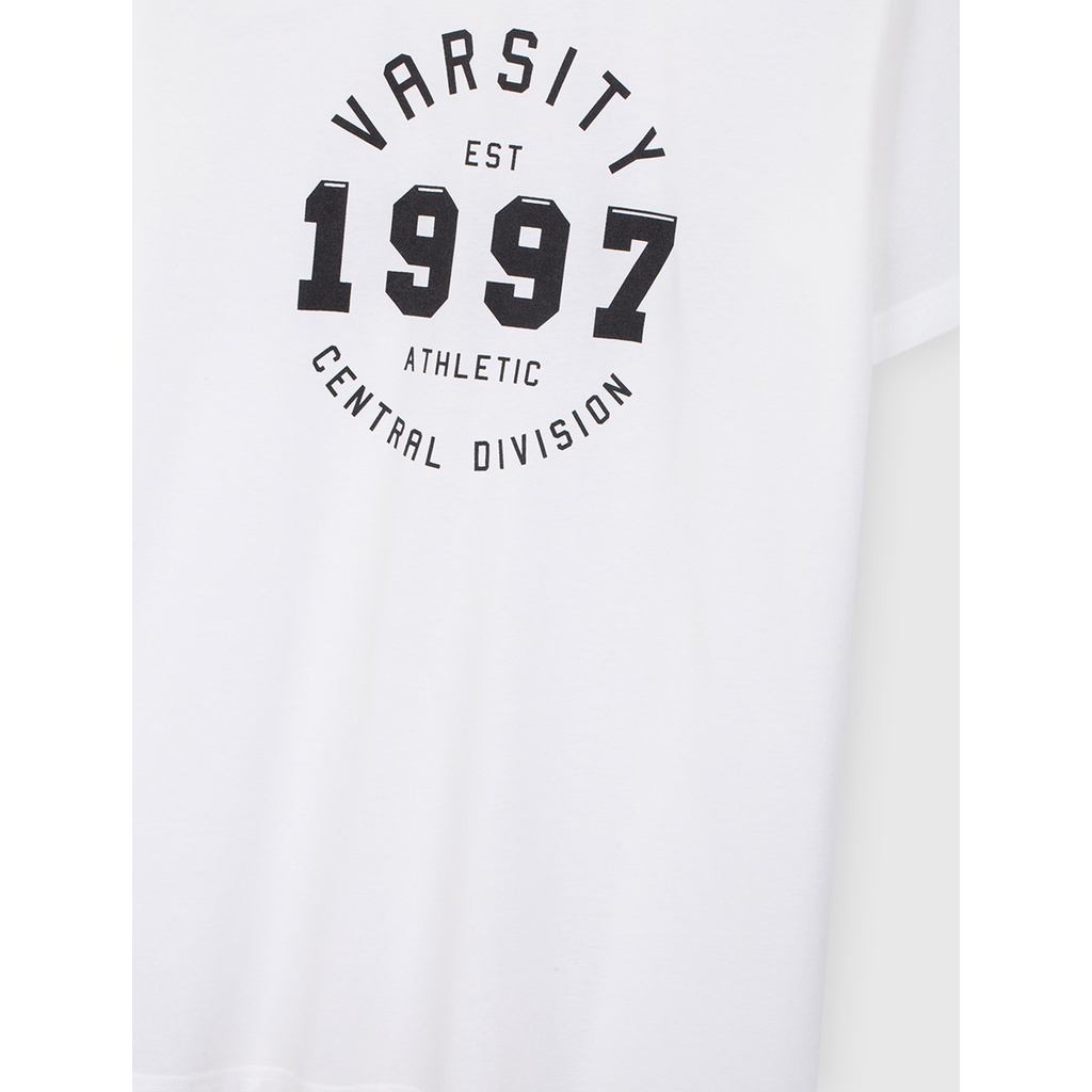 Áo phông nam CANIFA chất liệu cotton in hình 8TS22S016