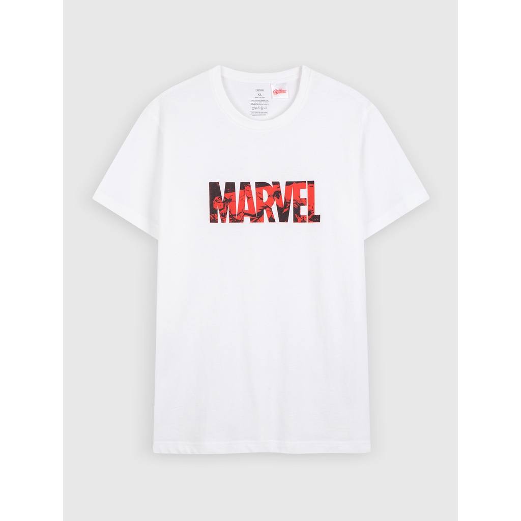 Áo phông nam CANIFA in chữ marvel 8TS22S051