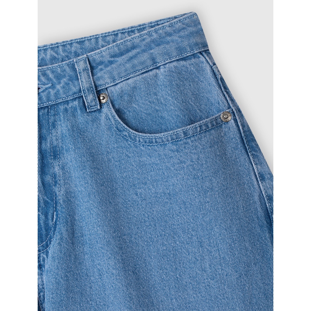 Quần jeans nữ CANIFA chất cotton dáng boyfriend 6BJ22W001