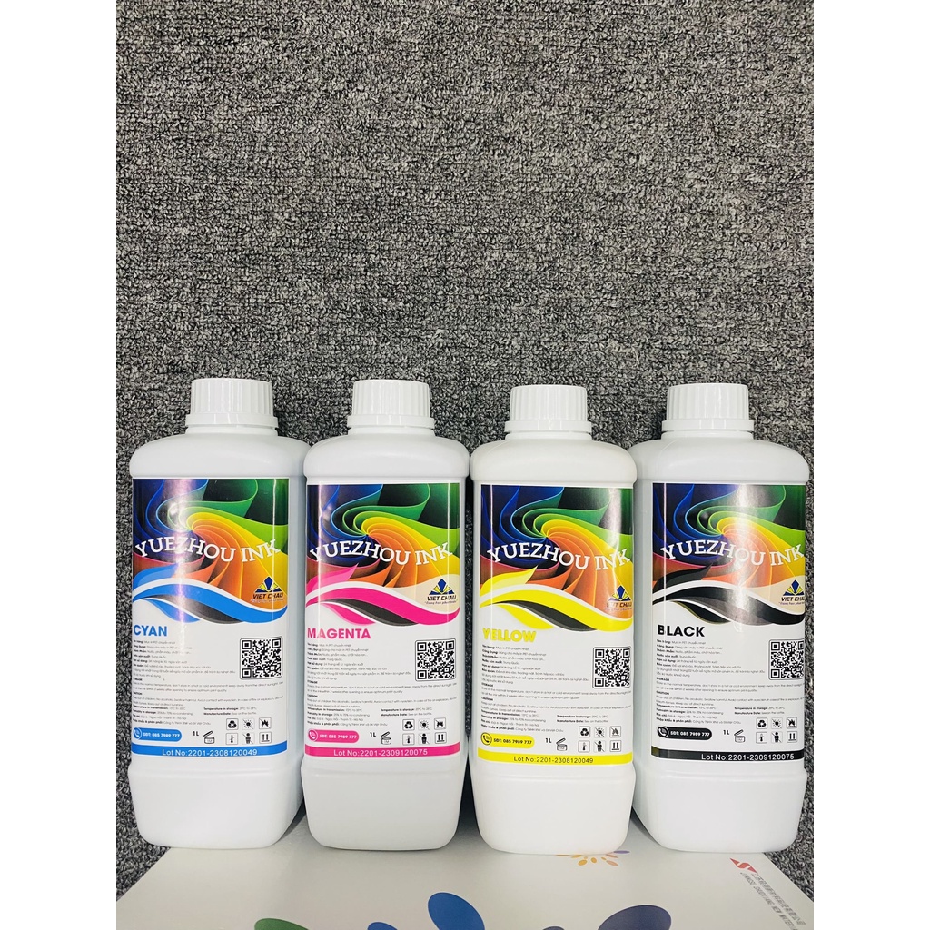 ✅MỰC TRẮNG MÁY IN PET✅ Mực trắng máy in pet thể tích 1000ml cho máy in Epson 4720, I3200, 5113/ Mực máy in pet.