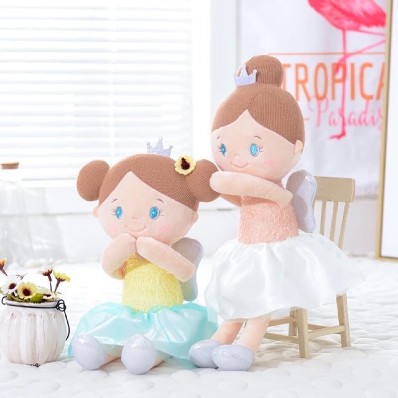 🎀 20+ mẫu 🎀 Búp Bê Nhồi Bông Chính Hãng Mềm Mại Cho Bé_ Búp bê công chúa thiên thần Metoo Angela Gloveleya cao cấp