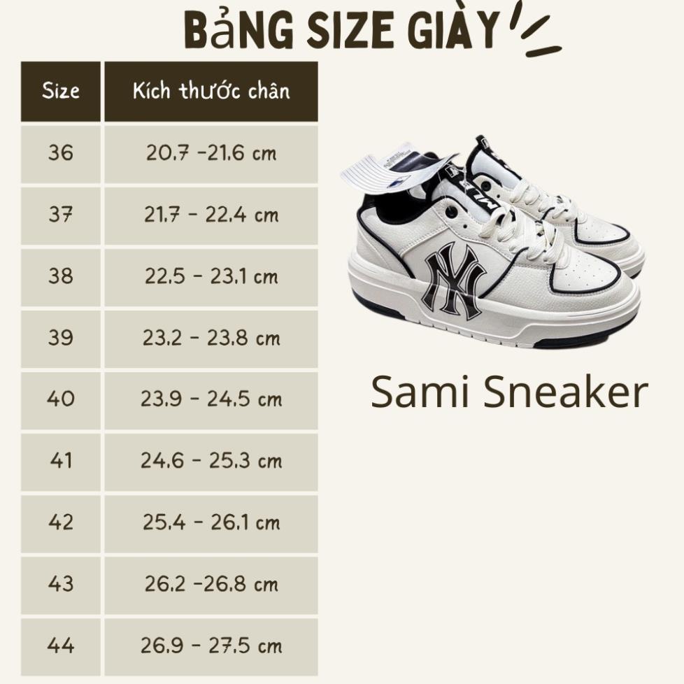 Giày Sneaker Nam Nữ MLB Chunky Liner phiên bản 2022 Siêu Hot -Giày thể thao Sami Sneaker tôn dáng