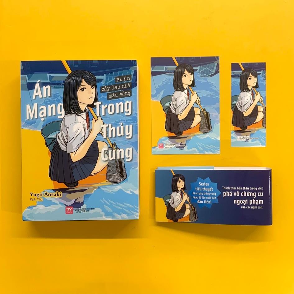 Sách - Án Mạng Trong Thủy Cung - Bí Ẩn Cây Lau Nhà Màu Vàng