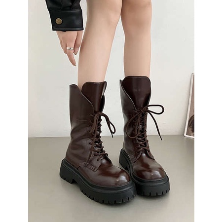 Giày Bốt martin Đế Dày Phong Cách retro 2023 Mới