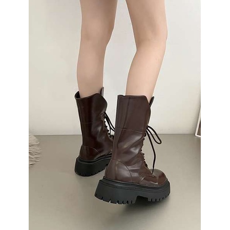 Giày Bốt martin Đế Dày Phong Cách retro 2023 Mới