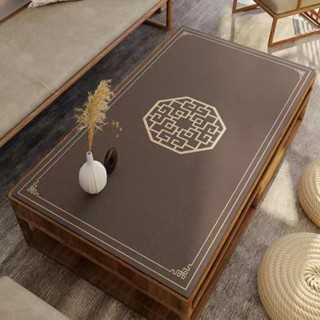 Mới Khăn Trải Bàn Cà Phê Bằng pvc Chống Thấm Nước / Dầu / Bỏng Dùng Một Lần Phong Cách Trung Hoa