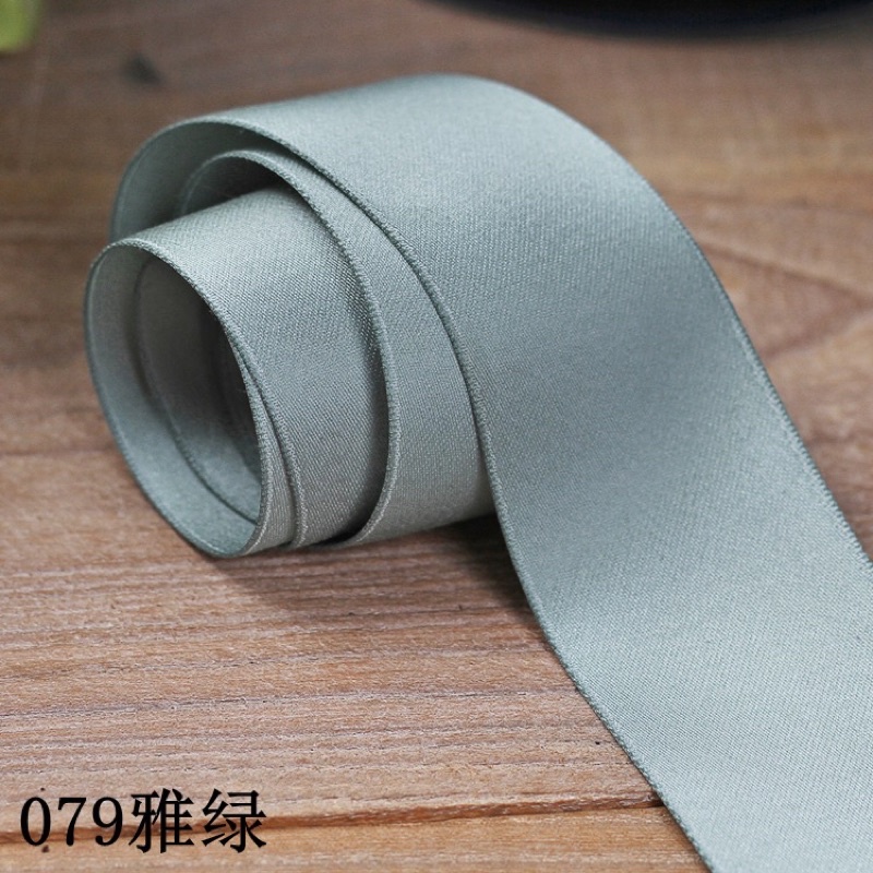 Ruy băng cotton- Polyester kiểu dáng hàn quốc, nguyên liệu làm nơ, phụ kiện tóc, đóng gói quà tặng