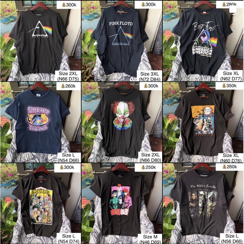 ÁO THUN 2HAND HIỆU