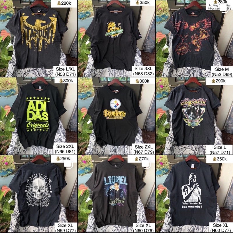 ÁO THUN 2HAND HIỆU