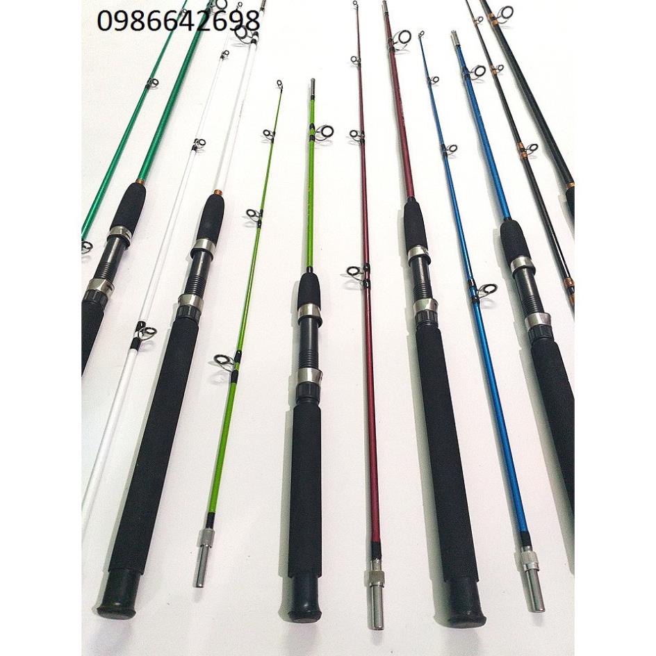 Cần câu máy 2 khúc SHIMANO đặc ruột 1m65, 1m8, 2m1, 2m4, 2m7