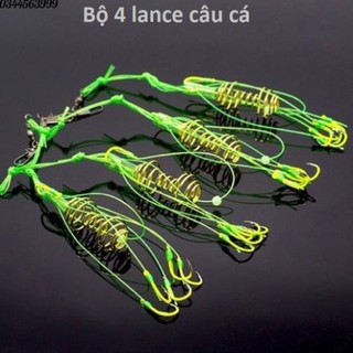 Lưỡi câu lăng xê - hộp 4 lưỡi