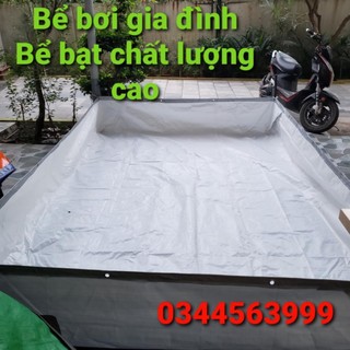 Bể bạt, bể bơi bạt, bể bạt nuôi cá/ốc/ếch/lươn, bể bơi bằng bạt Việt Hàn cao cấp