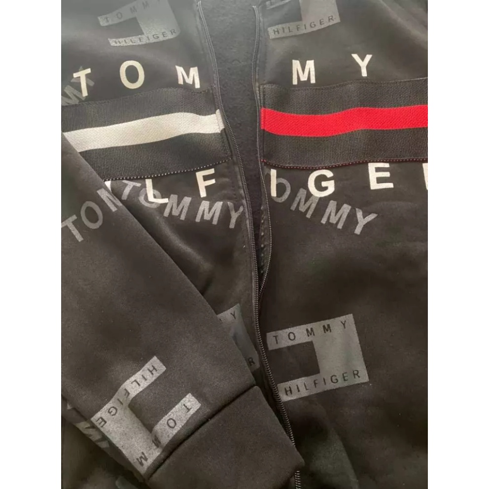 Áo khoác bomber Tommy thêu bảng thiết kế hot trend Nam nữ Cực Chất 2023