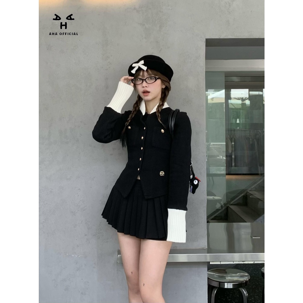 Mũ Thủy Thủ Thắt Nơ Bằng Nhung Thời Trang Mùa Thu Chính Thức aha