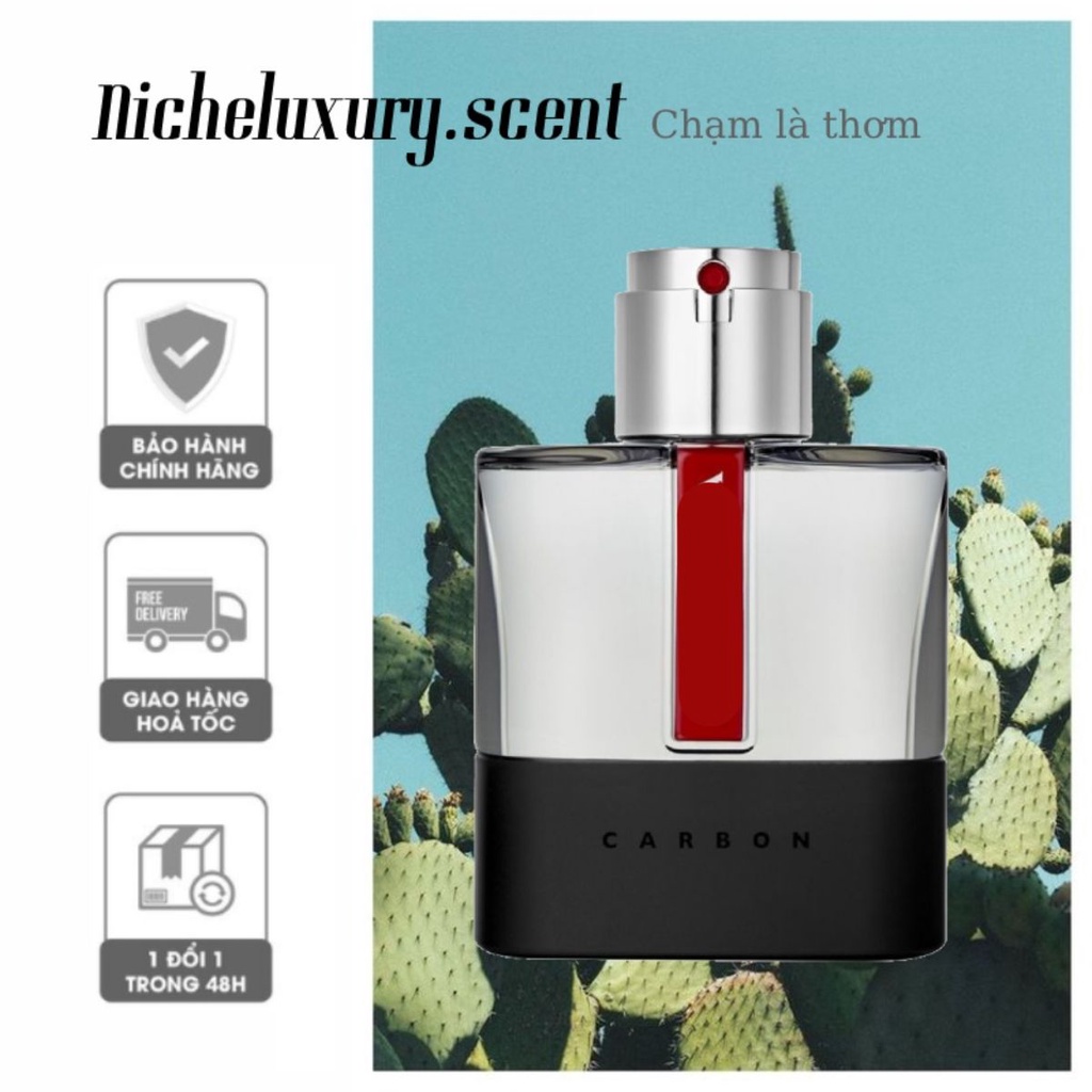 🅽🅸🅲🅷🅴 - Nước Hoa PRA Luna Rossa Carbon Eau De Toilette - 10ml