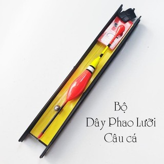 Bộ Phụ Kiện Dây Câu Kèm Phao, Chì, Lưỡi Chuyên Dùng cho Câu Đơn, Câu Đài Và Câu Các Loại Cá Bé