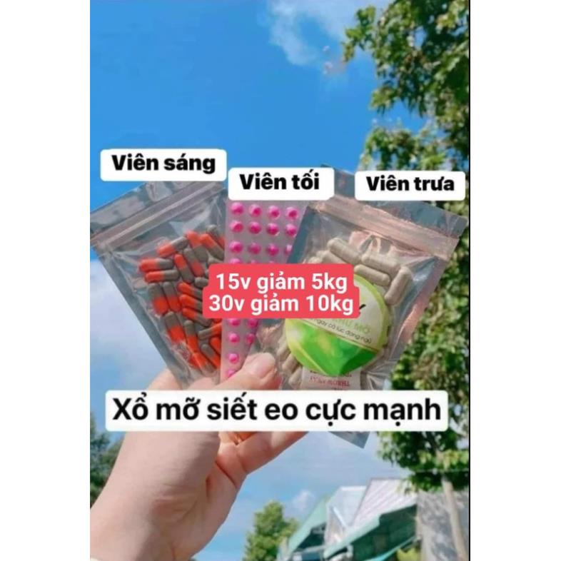 Combo Giảm Cân Cấp tốc siêu mạnh dành cho cơ địa lờn mỡ cứng