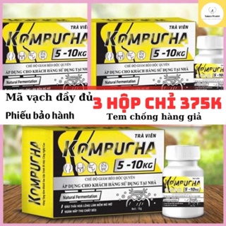 Giảm cân cấp tốc cơ địa khó giảm Kombucha 5-15kg. Kèm theo phiếu bảo hành