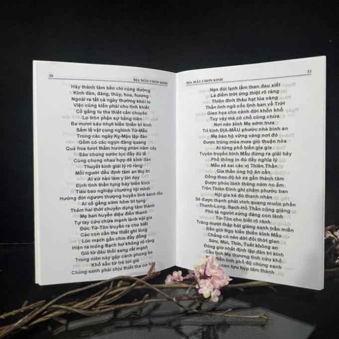 Tặng lộc rùa vàng,  Kinh Địa Mẫu Chơn Kinh