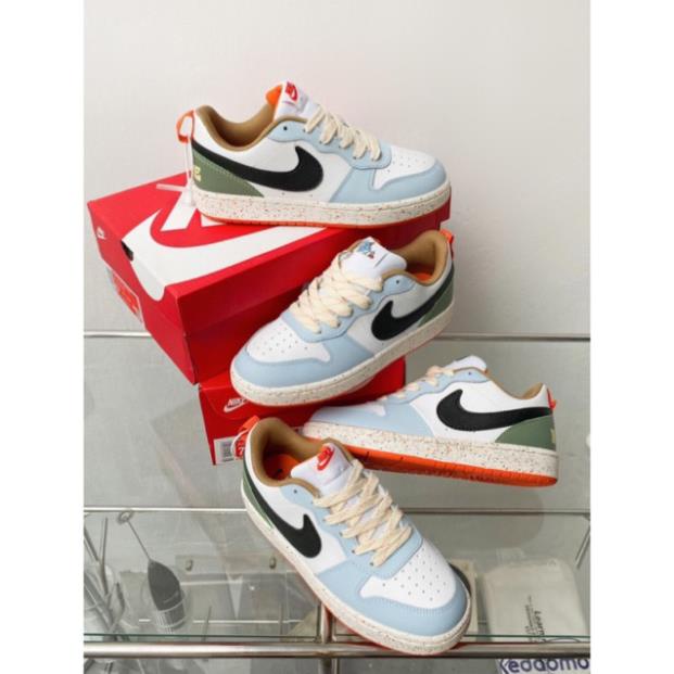 Giày thể thao sneaker nữ Court Borough Low 2 ‘Black Sail Alabaster’