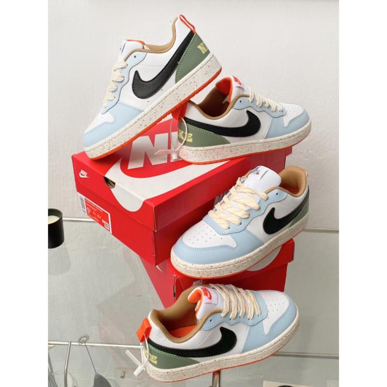 Giày thể thao sneaker nữ Court Borough Low 2 ‘Black Sail Alabaster’