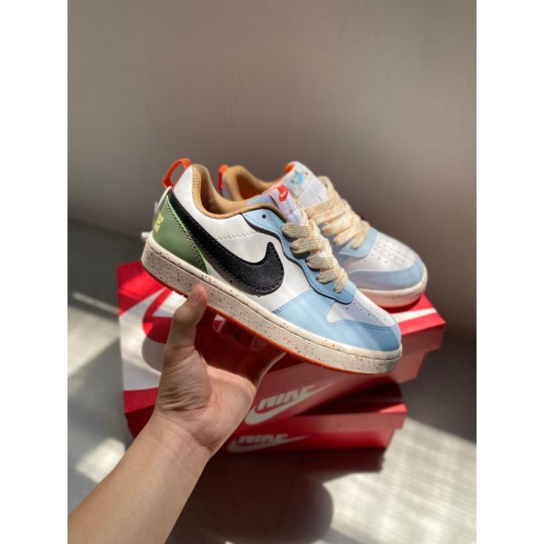 Giày thể thao sneaker nữ Court Borough Low 2 ‘Black Sail Alabaster’