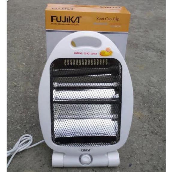 Quạt sưởi Đèn sưởi hồng ngoại hình cá 800w, có role an toàn
