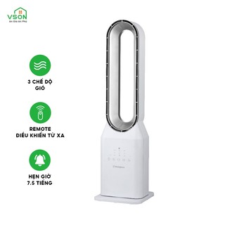 Quạt không cánh WestingHouse WSFBL04 thiết kế khí động học hoạt động êm ái Công suất 50W