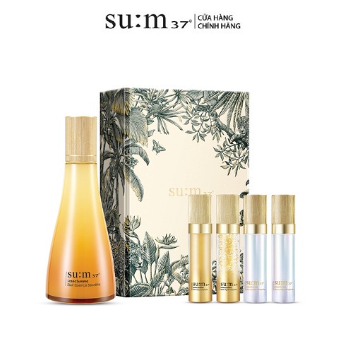 [Limited Edition] Bộ nước thần hoàng kim thanh lọc tái sinh Sum37 LosecSumma Elixir Essence Secreta Special Set