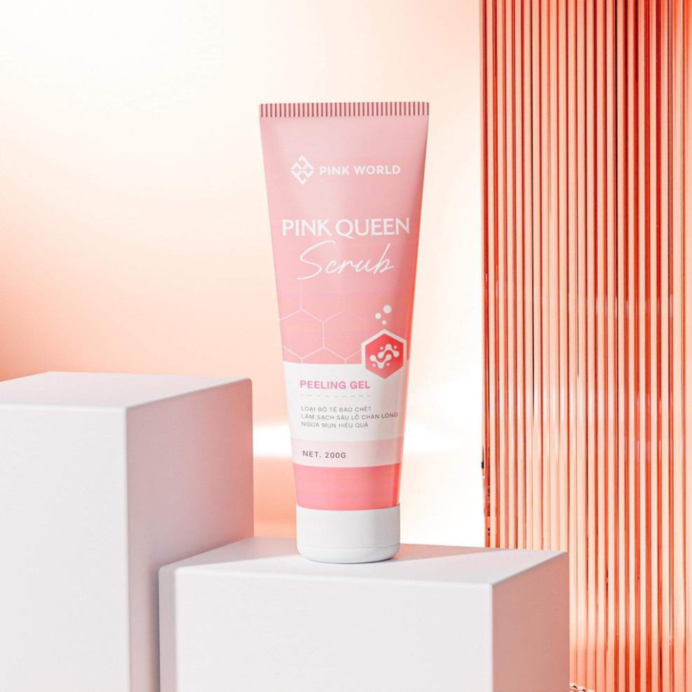 Tẩy da chết pink queen-Chính hãng sạch sâu,dưỡng ẩm da cho chị em
