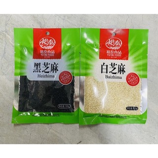 Mè đen / mè trắng / vừng đen / vừng trắng 100g loại ngon
