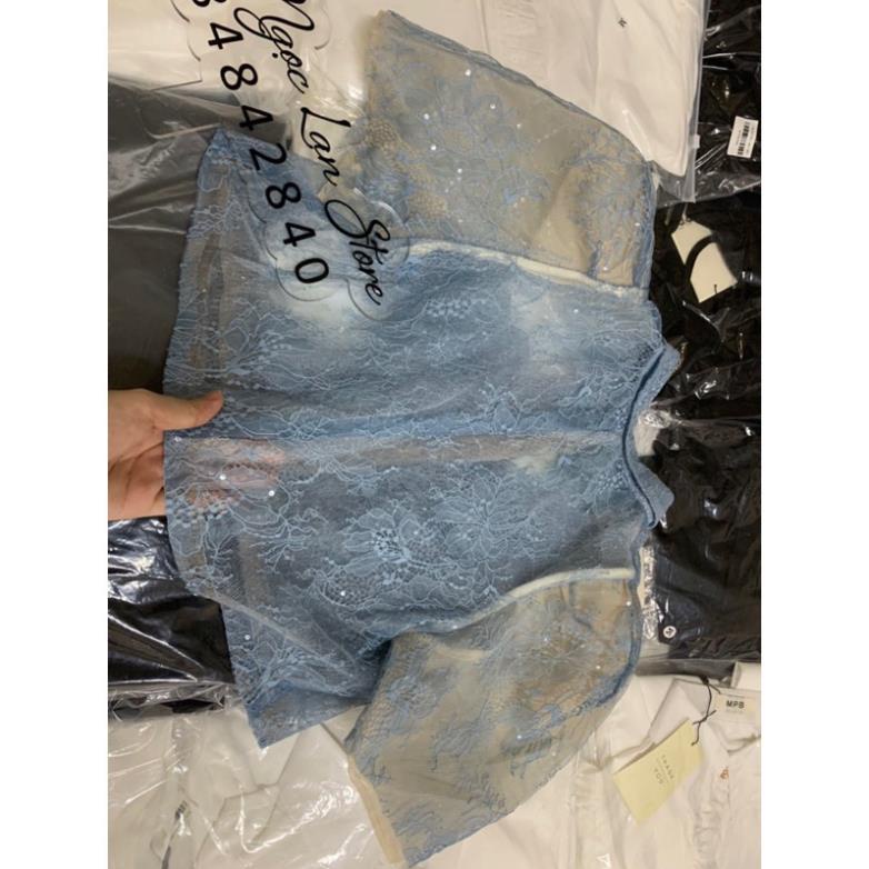 Set ren hoa xanh mai phương bùi fulltag mac 2 tem