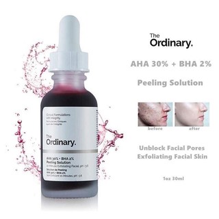 𝑺𝒆𝒓𝒖𝒎 𝑻𝒉𝒆 𝑶𝒓𝒅𝒊𝒏𝒂𝒓𝒚 𝑨𝑯𝑨 30% + 𝑩𝑯𝑨 2% 𝑷𝒆𝒆𝒍𝒊𝒏𝒈 𝑺𝒐𝒍𝒖𝒕𝒊𝒐𝒏| Tẩy da chết, làm sáng da, peeling