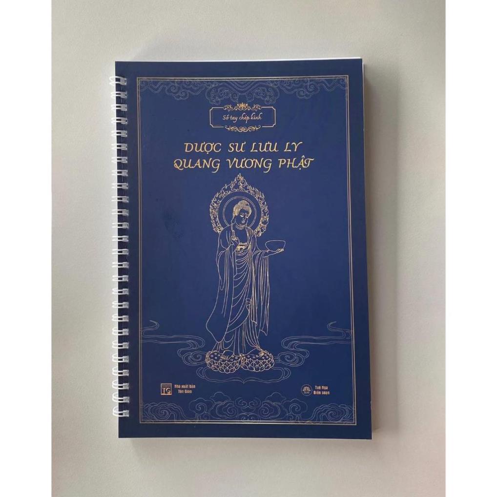 Tặng viết, Vở chép kinh DƯỢC SƯ cao cấp nhiều size